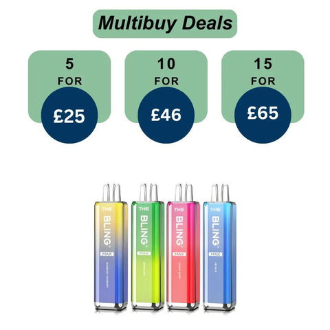 Shop The Crystal Bling Max 10000 Preffilled Pod Kit - The Crystal Bling Max 10000 Preffilled Pod Kit - Vape Blaze