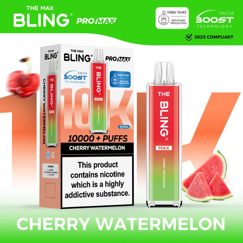 Shop The Crystal Bling Max 10000 Preffilled Vape Kit Box of 5 - The Crystal Bling Max 10000 Preffilled Vape Kit Box of 5 - Vape Blaze