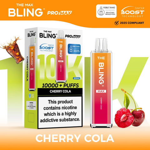Shop The Crystal Bling Max 10000 Preffilled Vape Kit Box of 5 - The Crystal Bling Max 10000 Preffilled Vape Kit Box of 5 - Vape Blaze