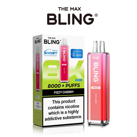 Shop The Crystal Bling Max 8000 Preffilled Vape Kit Box of 5 - The Crystal Bling Max 8000 Preffilled Vape Kit Box of 5 - Vape Blaze