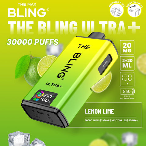 Shop The Crystal Bling Ultra Plus 30k Prefilled Vape Kit Box of 5 - The Crystal Bling Ultra Plus 30k Prefilled Vape Kit Box of 5 - Vape Blaze