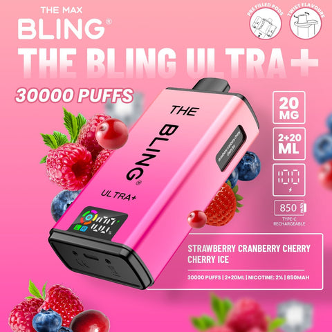 Shop The Crystal Bling Ultra Plus 30k Prefilled Vape Kit - The Crystal Bling Ultra Plus 30k Prefilled Vape Kit - Vape Blaze