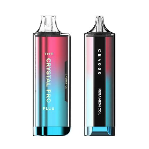 Shop The Crystal Pro Plus 4000 Disposable Vape Box of 10 - The Crystal Pro Plus 4000 Disposable Vape Box of 10 - Vape Blaze