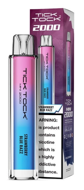 Shop Tick Tock Mini 2000 Disposable Vape Box of 5 - Tick Tock Mini 2000 Disposable Vape Box of 10 - Vape Wholesale Mcr - Vape Blaze