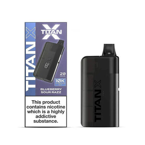 Shop Titan X Prefilled Pod Kit - Box of 5 - Titan X Prefilled Pod Kit - Box of 5 - Vape Blaze