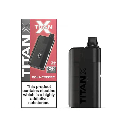 Shop Titan X Prefilled Pod Kit - Box of 5 - Titan X Prefilled Pod Kit - Box of 5 - Vape Blaze