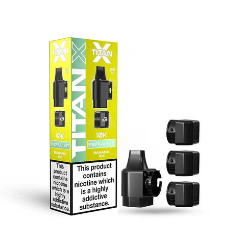 Shop Titan X Prefilled Pods - Box of 10 - Titan X Prefilled Pods - Box of 10 - Vape Blaze