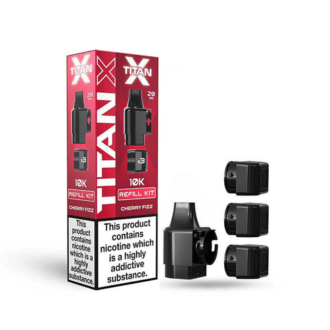 Shop Titan X Prefilled Pods - Box of 10 - Titan X Prefilled Pods - Box of 10 - Vape Blaze