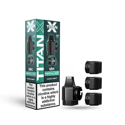 Shop Titan X Prefilled Pods - Box of 10 - Titan X Prefilled Pods - Box of 10 - Vape Blaze