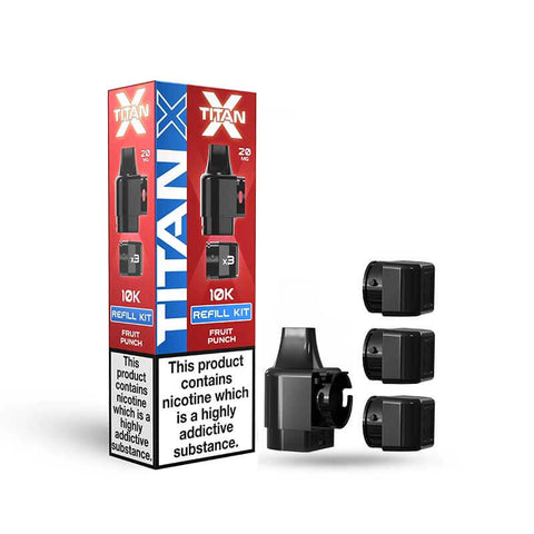 Shop Titan X Prefilled Pods - Box of 10 - Titan X Prefilled Pods - Box of 10 - Vape Blaze