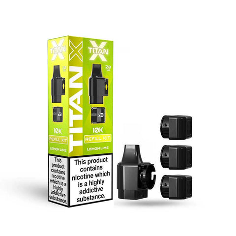 Shop Titan X Prefilled Pods - Box of 10 - Titan X Prefilled Pods - Box of 10 - Vape Blaze