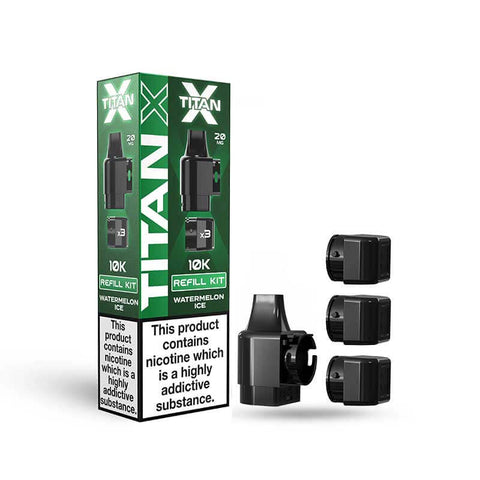 Shop Titan X Prefilled Pods - Box of 10 - Titan X Prefilled Pods - Box of 10 - Vape Blaze