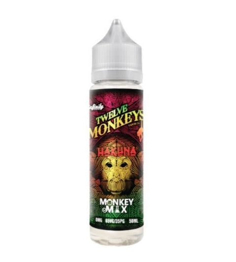 Shop Twelve Monkeys 50ml Shortfill - Twelve Monkeys 50ml Shortfill - Vape Blaze
