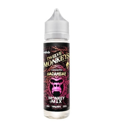 Shop Twelve Monkeys 50ml Shortfill - Twelve Monkeys 50ml Shortfill - Vape Blaze