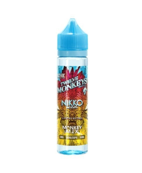 Shop Twelve Monkeys Iced 50ml Shortfill - Twelve Monkeys Iced 50ml Shortfill - Vape Blaze
