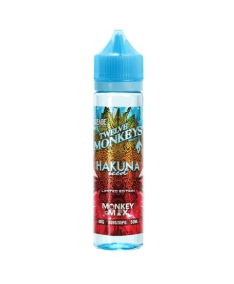 Shop Twelve Monkeys Iced 50ml Shortfill - Twelve Monkeys Iced 50ml Shortfill - Vape Blaze