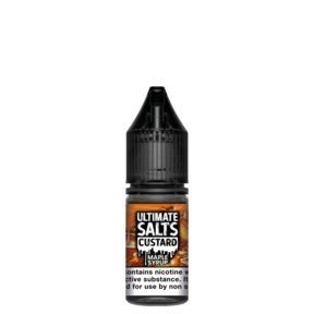 Shop Ultimate Salts Custard Nic Salt Box of 10 - Ultimate Salts Custard Nic Salt Box of 10 - Vape Blaze