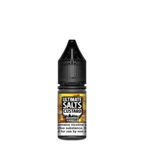 Shop Ultimate Salts Custard Nic Salt Box of 10 - Ultimate Salts Custard Nic Salt Box of 10 - Vape Blaze