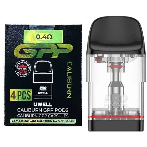 Shop Uwell Caliburn GPP Replacement Pods Pack of 4 - Uwell Caliburn GPP Replacement Pods Pack of 4 - Vape Blaze