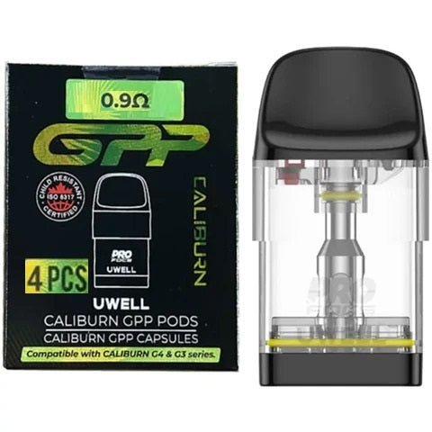 Shop Uwell Caliburn GPP Replacement Pods Pack of 4 - Uwell Caliburn GPP Replacement Pods Pack of 4 - Vape Blaze