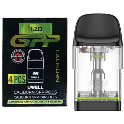 Shop Uwell Caliburn GPP Replacement Pods Pack of 4 - Uwell Caliburn GPP Replacement Pods Pack of 4 - Vape Blaze