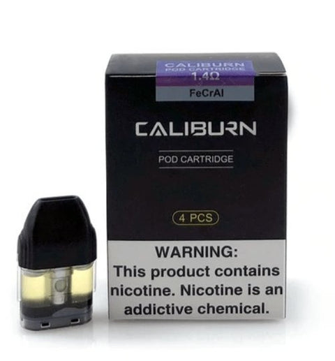 Shop Uwell Caliburn X Pods Pack of 4 - Uwell Caliburn X Pods Pack of 4 - Vape Blaze