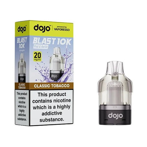 Shop Vaporesso Dojo Blast 10K/30K Prefilled Pods - Box of 10 - Vaporesso Dojo Blast 10K/30K Prefilled Pods - Box of 10 - Vape Blaze