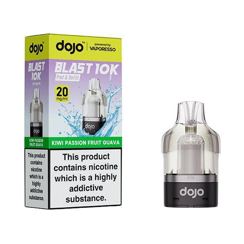 Shop Vaporesso Dojo Blast 10K/30K Prefilled Pods - Box of 10 - Vaporesso Dojo Blast 10K/30K Prefilled Pods - Box of 10 - Vape Blaze