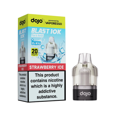 Shop Vaporesso Dojo Blast 10K/30K Prefilled Pods - Box of 10 - Vaporesso Dojo Blast 10K/30K Prefilled Pods - Box of 10 - Vape Blaze