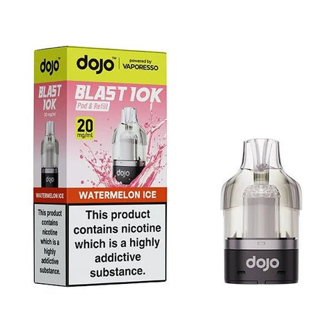 Shop Vaporesso Dojo Blast 10K/30K Prefilled Pods - Box of 10 - Vaporesso Dojo Blast 10K/30K Prefilled Pods - Box of 10 - Vape Blaze