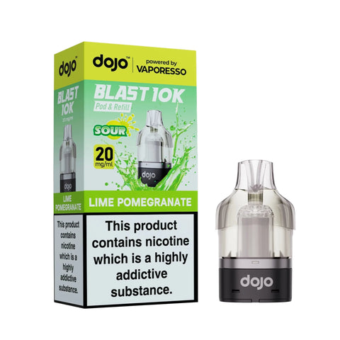 Shop Vaporesso Dojo Blast 10K/30K Prefilled Pods - Box of 5 - Vaporesso Dojo Blast 10K/30K Prefilled Pods - Box of 5 - Vape Blaze