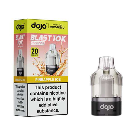 Shop Vaporesso Dojo Blast 10K/30K Prefilled Pods - Box of 5 - Vaporesso Dojo Blast 10K/30K Prefilled Pods - Box of 5 - Vape Blaze