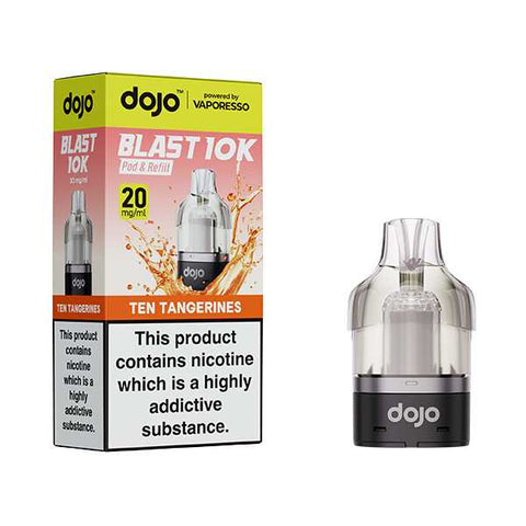 Shop Vaporesso Dojo Blast 10K/30K Prefilled Pods - Box of 5 - Vaporesso Dojo Blast 10K/30K Prefilled Pods - Box of 5 - Vape Blaze