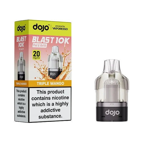 Shop Vaporesso Dojo Blast 10K/30K Prefilled Pods - Box of 5 - Vaporesso Dojo Blast 10K/30K Prefilled Pods - Box of 5 - Vape Blaze