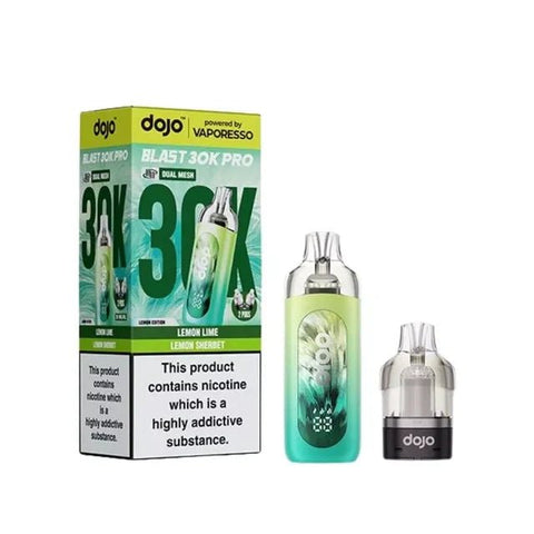 Shop Vaporesso Dojo Blast 30K Prefilled Pod Kit - Box of 10 - Vaporesso Dojo Blast 30K Prefilled Pod Kit - Box of 10 - Vape Blaze
