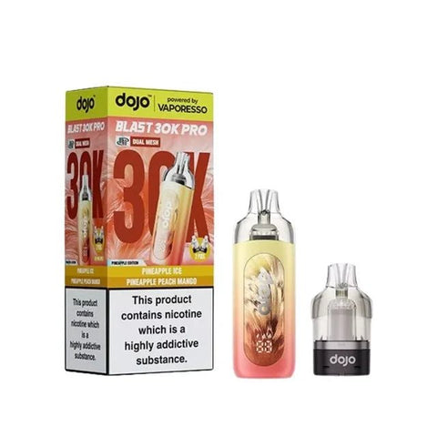 Shop Vaporesso Dojo Blast 30K Prefilled Pod Kit - Box of 10 - Vaporesso Dojo Blast 30K Prefilled Pod Kit - Box of 10 - Vape Blaze