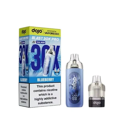Shop Vaporesso Dojo Blast 30K Prefilled Pod Kit - Box of 5 - Vaporesso Dojo Blast 30K Prefilled Pod Kit - Box of 5 - Vape Blaze