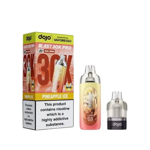 Shop Vaporesso Dojo Blast 30K Prefilled Pod Kit - Box of 5 - Vaporesso Dojo Blast 30K Prefilled Pod Kit - Box of 5 - Vape Blaze