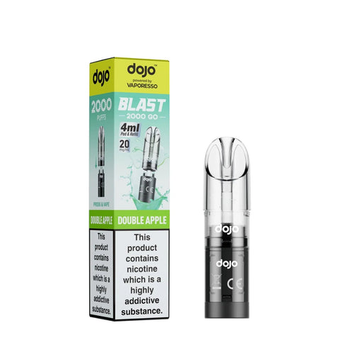 Shop Vaporesso Dojo Blast Go 2000 Prefilled Refill Pods - Vaporesso Dojo Blast Go 2000 Prefilled Refill Pods - Vape Blaze