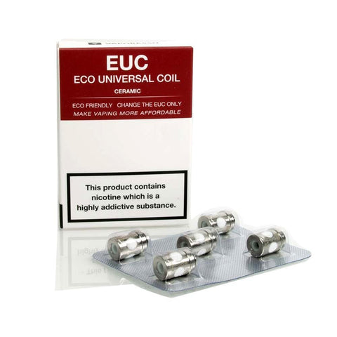 Shop Vaporesso Euc Ceramic - 0.50 ohm - Coils Pack of 5 - Vaporesso Euc Ceramic - 0.50 ohm - Coils Pack of 5 - Vape Blaze