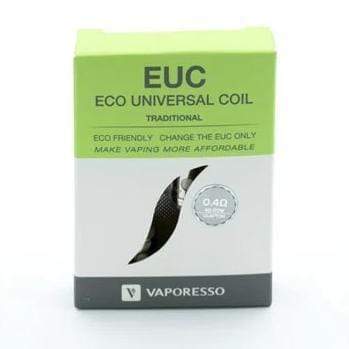 Shop Vaporesso Euc Eco Universal - 0.40 ohm - Coils Pack of 5 - Vaporesso Euc Eco Universal - 0.40 ohm - Coils Pack of 5 - Vape Blaze