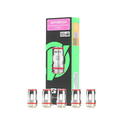 Shop Vaporesso GTI Resplacement Coils Pack of 5 - Vaporesso GTI Resplacement Coils Pack of 5 - Vape Blaze