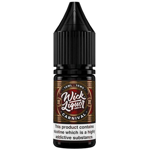 Shop Wick Liquor Nic Salts 10ml E - liquids - Box of 10 - Wick Liquor Nic Salts 10ml E - liquids - Box of 10 - Vape Blaze