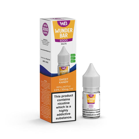 Shop Wundar Bar 6000 Nic Salt 10ml - Box of 10 - Wundar Bar 6000 Nic Salt 10ml - Box of 10 - Vape Blaze