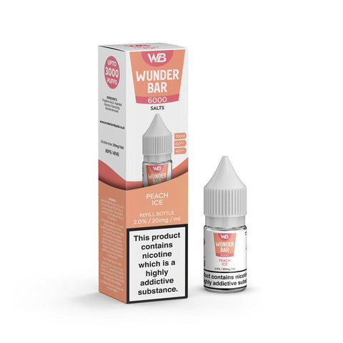 Shop Wundar Bar 6000 Nic Salt 10ml - Box of 10 - Wundar Bar 6000 Nic Salt 10ml - Box of 10 - Vape Blaze