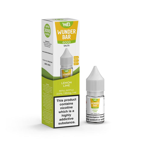 Shop Wundar Bar 6000 Nic Salt 10ml - Box of 10 - Wundar Bar 6000 Nic Salt 10ml - Box of 10 - Vape Blaze