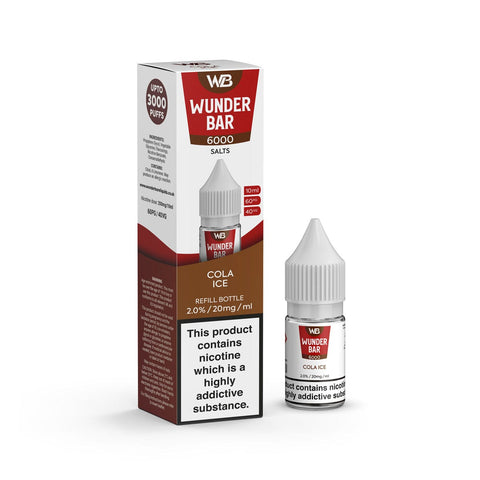 Shop Wundar Bar 6000 Nic Salt 10ml - Box of 10 - Wundar Bar 6000 Nic Salt 10ml - Box of 10 - Vape Blaze