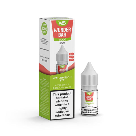 Shop Wundar Bar 6000 Nic Salt 10ml - Box of 10 - Wundar Bar 6000 Nic Salt 10ml - Box of 10 - Vape Blaze