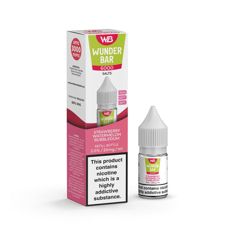 Shop Wundar Bar 6000 Nic Salt 10ml - Box of 10 - Wundar Bar 6000 Nic Salt 10ml - Box of 10 - Vape Blaze