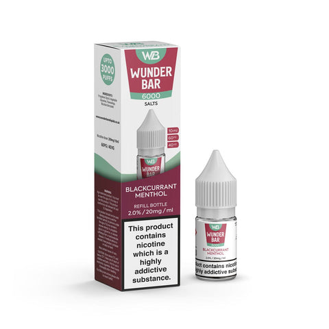 Shop Wundar Bar 6000 Nic Salt 10ml - Box of 10 - Wundar Bar 6000 Nic Salt 10ml - Box of 10 - Vape Blaze
